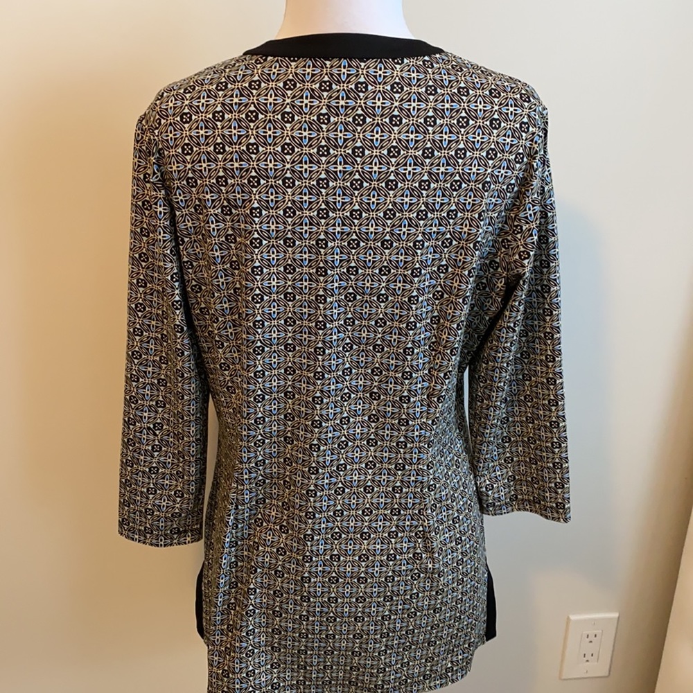 J. Mclaughlin Patterned Pullover Top - image 2